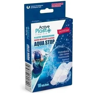 Активные водонепроницаемые пластыри Active Plast Aqua Stop 2 x 7 см 10 шт.