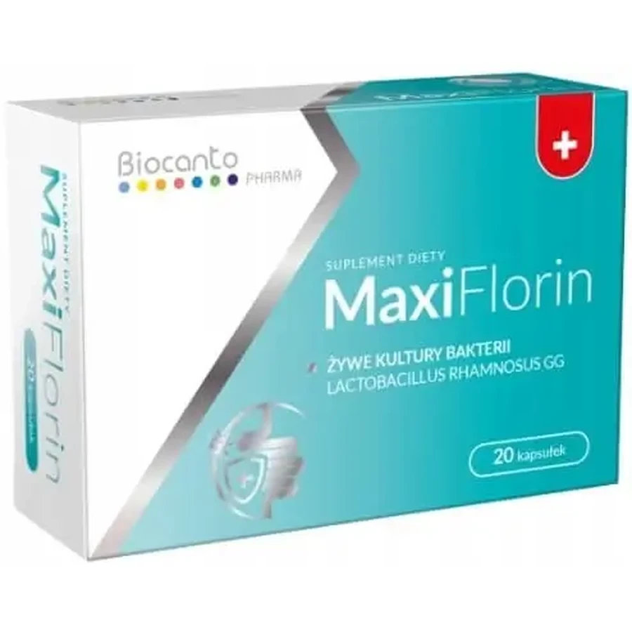 Biocanto MaxiFlorin 20 капсул (срок годности 30.06.2026): цены и характеристики