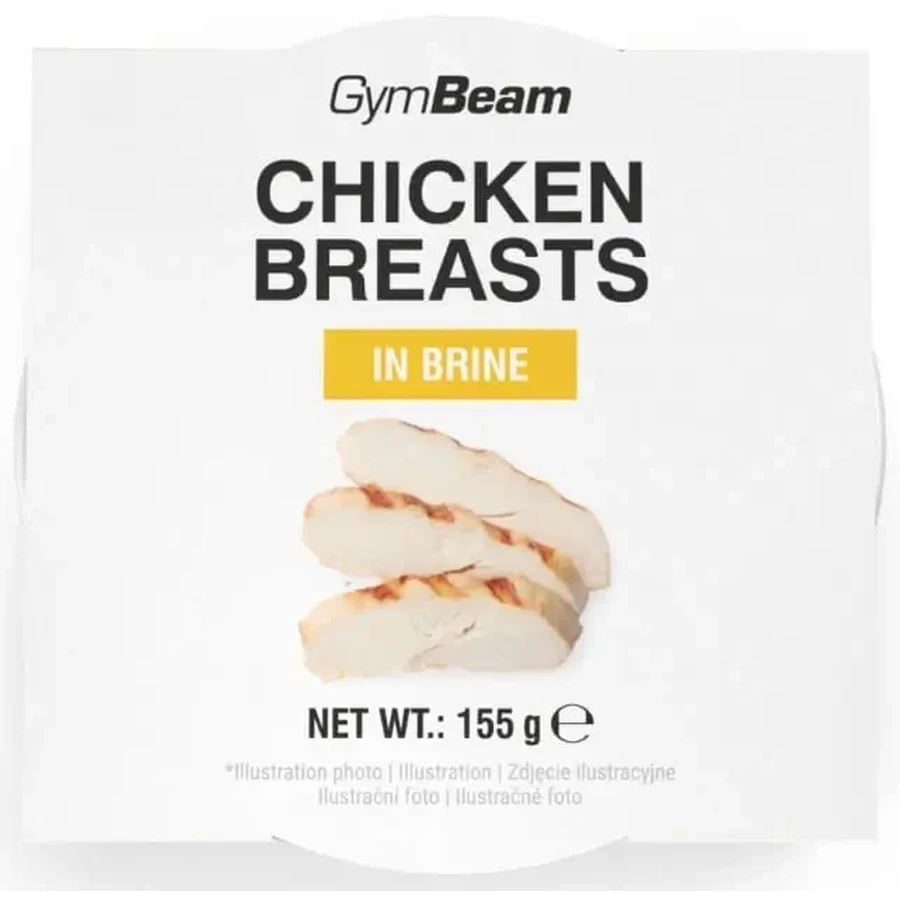 GymBeam Курячі грудки в маринаді, 155г: ціни та характеристики