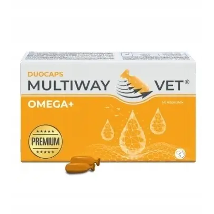 Multiway Vet Duocaps Omega+ 60 капсул: цены и характеристики