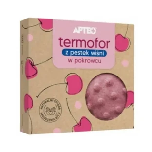 APTEO Термофор из косточек вишни в чехле розовый