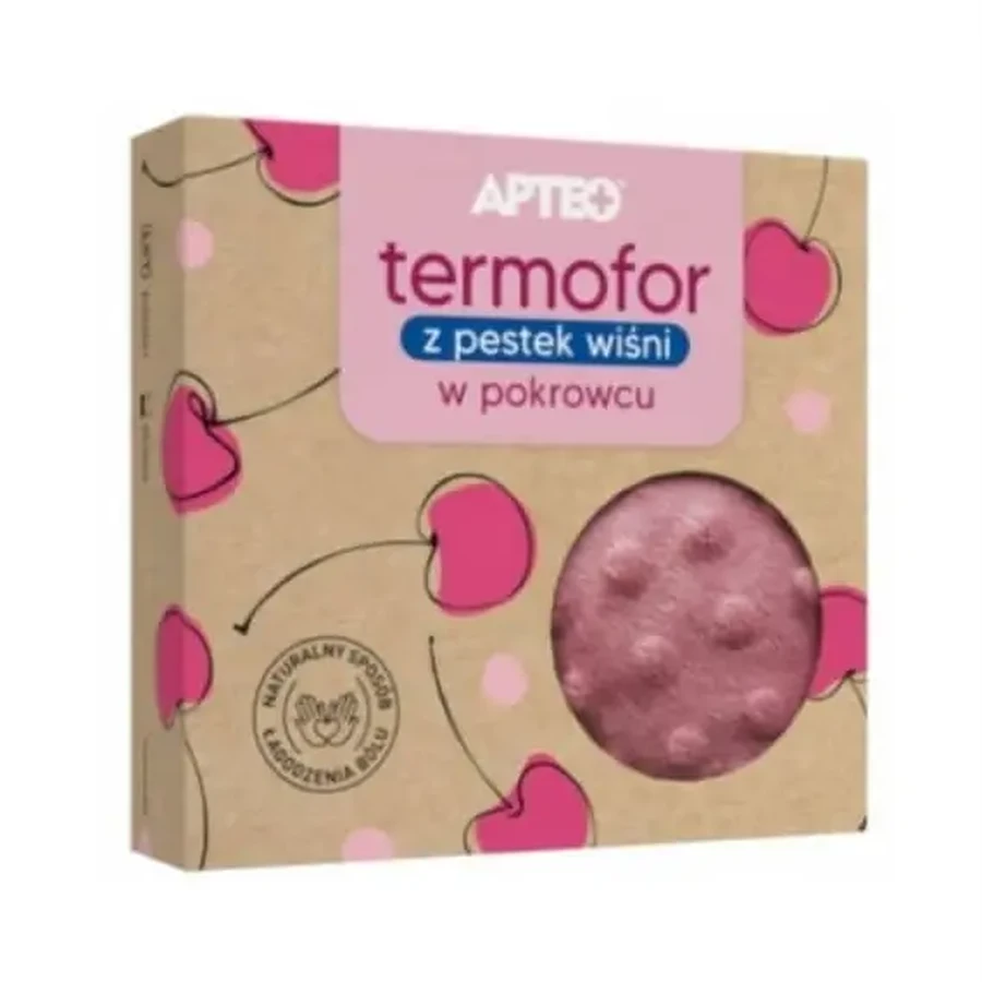 APTEO Термофор из косточек вишни в чехле розовый: цены и характеристики