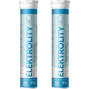 Ring Electrolytes 20 шипучих таблеток Мультипак x 2