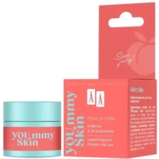 AA Yoummy Skin Персикова зміцнююча маска для губ 10 г