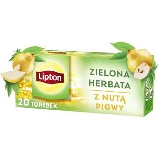 Зелений чай Lipton з ароматом айви 20 пакетиків