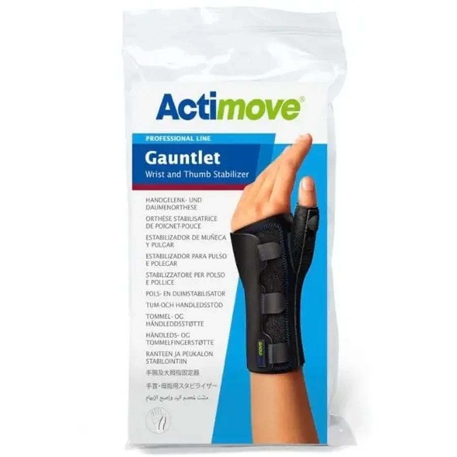 Ортез для зап'ястя та великого пальця руки ACTIMOVE GAUNTLET STABILIZER ...: ціни та характеристики