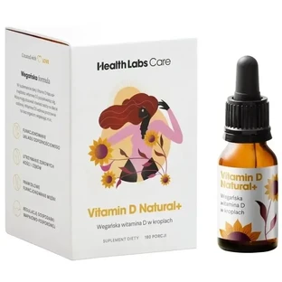 Health Labs Вітамін D Natural+ краплі 10 мл
