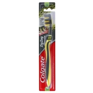 Colgate Zig Zag Зубная щетка средняя черная 1 шт.