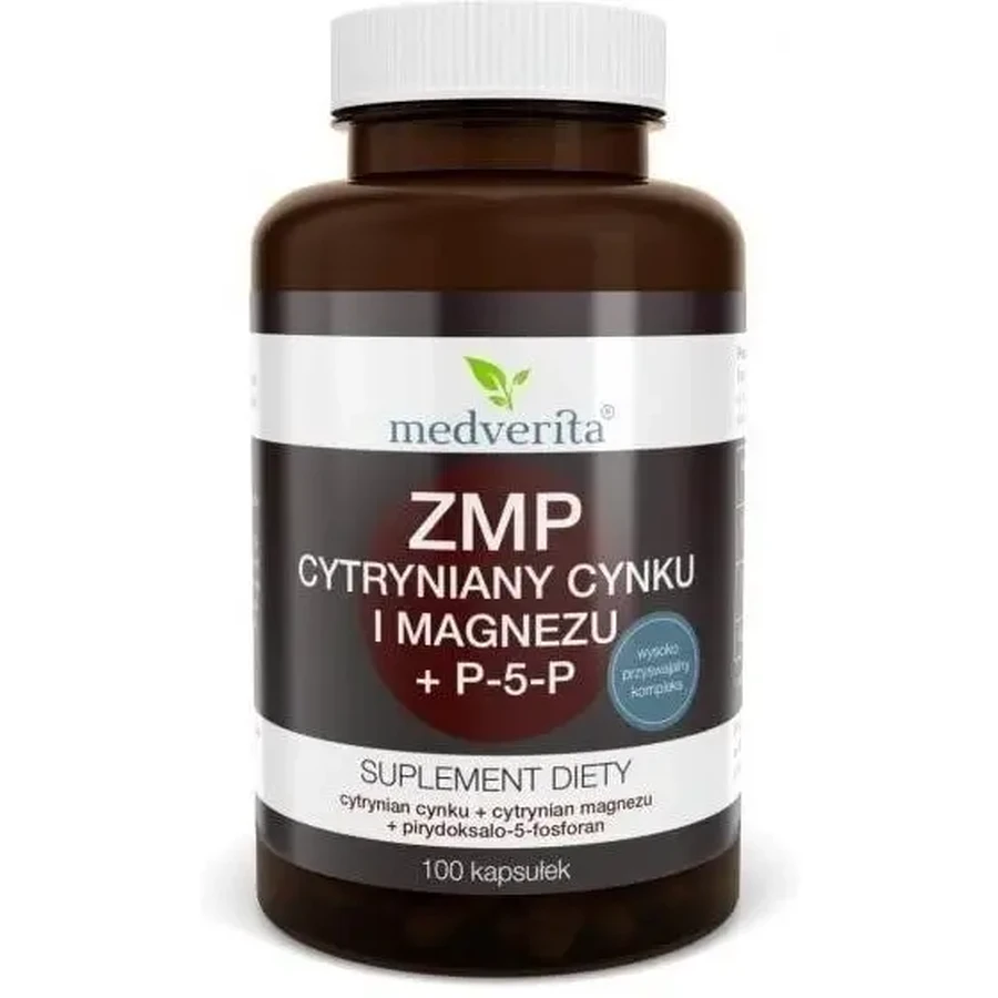 Medverita ZMP цитраты цинка и магния + P-5-P 100 ...: цены и характеристики