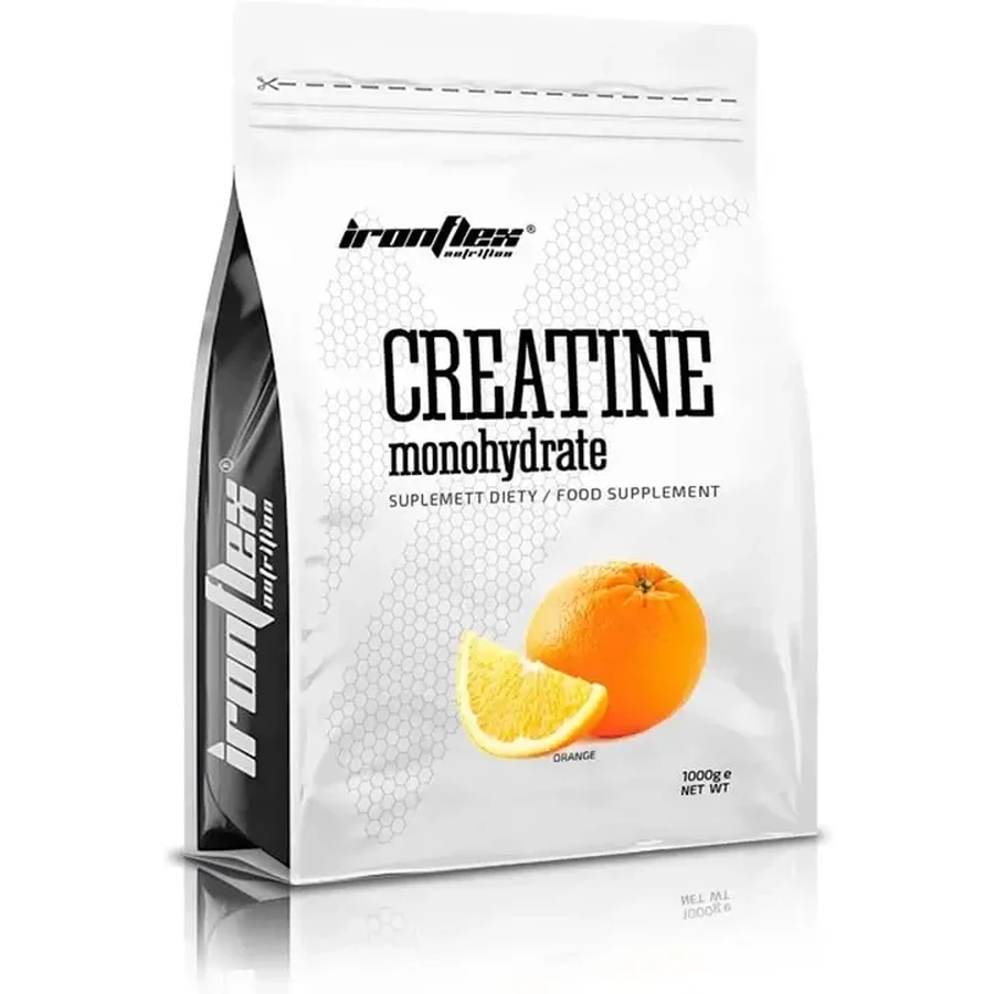 IronFlex Кретин моногидрат оранжевый 1000г: цены и характеристики
