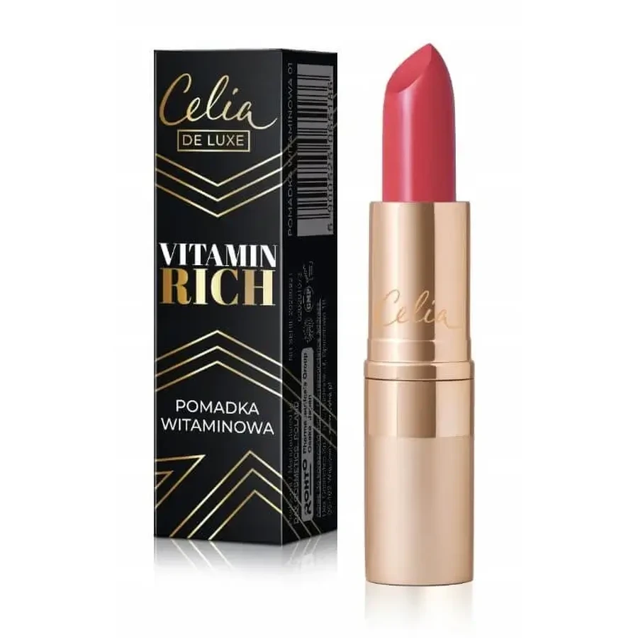 Помада для губ Celia De Luxe зволожуюча Vitamin Rich №05 ...: ціни та характеристики