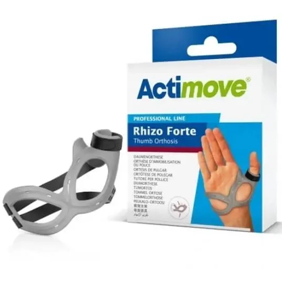 Ортез для великого пальця ACTIMOVE PROFESSIONAL LINE RHIZO FORTE сірий ...: ціни та характеристики