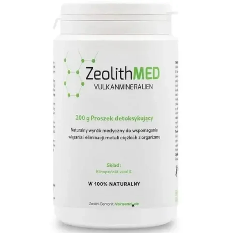 Детоксикаційний порошок ZeolithMED 200г: ціни та характеристики