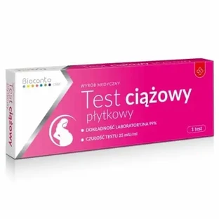 Biocanto Care Ультрачувствительный потоковый тест на беременность 1 штука