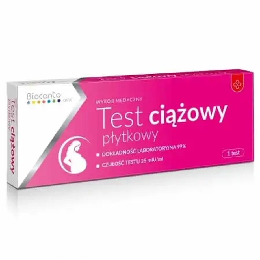 Biocanto Care Ультрачувствительный потоковый тест на беременность 1 штука: цены и характеристики