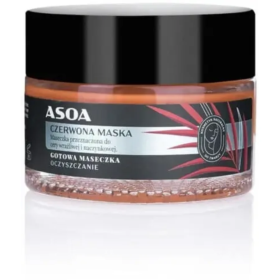 Asoa Маска для лица из красной глины 50 мл: цены и характеристики