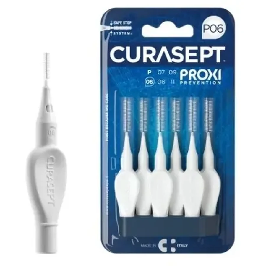 INDENT CURASEPT PROXI P06 белая межзубная зубная щетка 6 ...: цены и характеристики