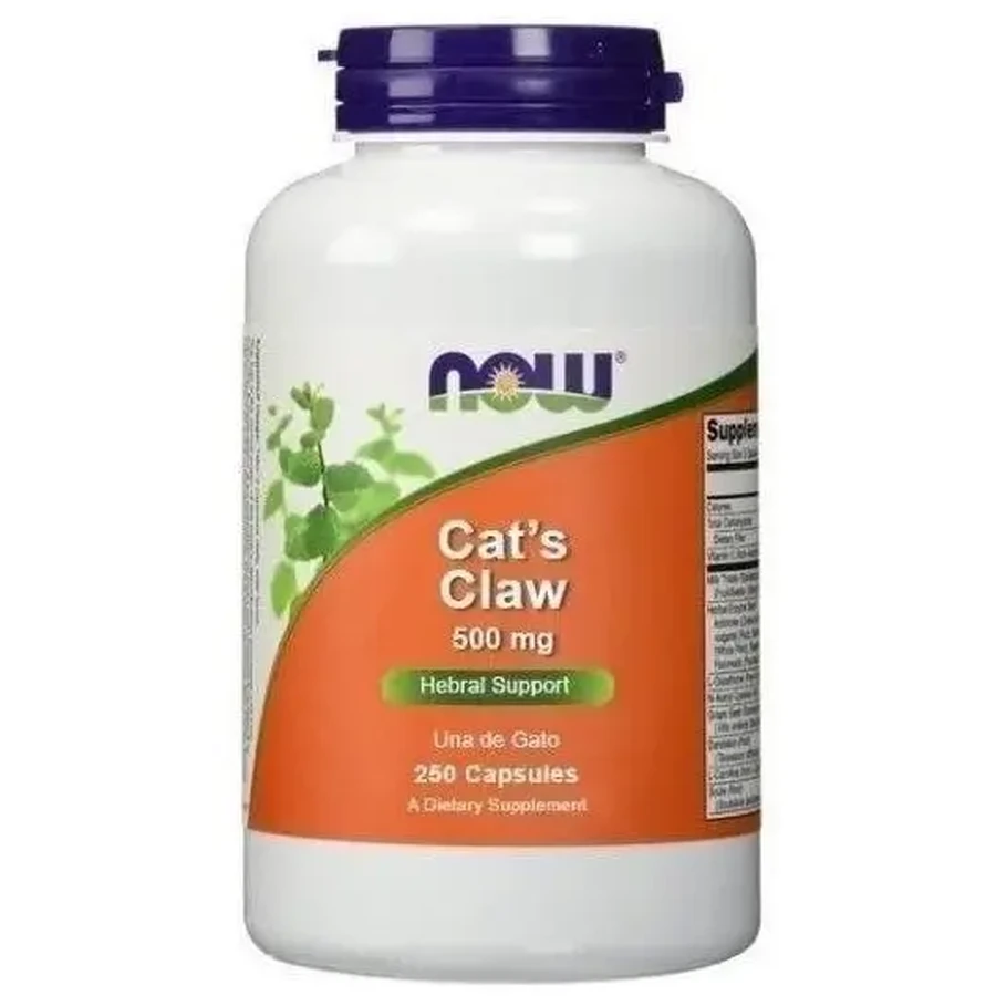 NOW FOODS Котячий кіготь 250 капсул: ціни та характеристики