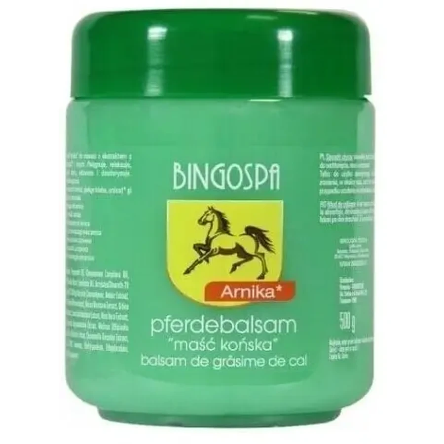 Мазь для лошадей BINGOSPA с экстрактом крапивы арники 500 г: цены и характеристики