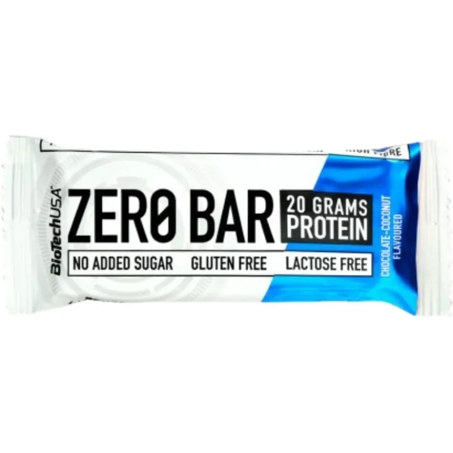 Протеїновий батончик BioTech USA Zero Bar шоколадно-кокосовий 50 г: ціни та характеристики