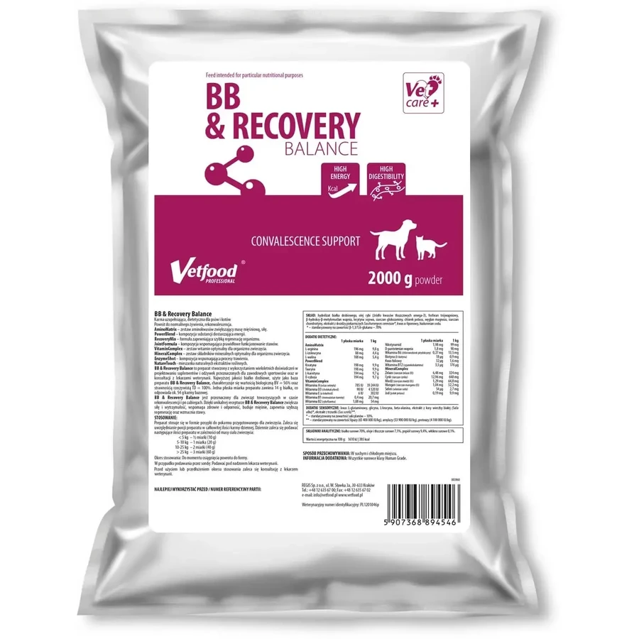 VETFOOD BB & Recovery Balance Sachet 100 г: цены и характеристики