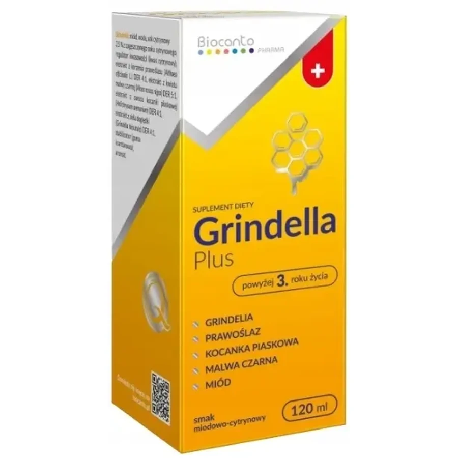 Biocanto Grindella Plus сироп 120 мл (термін придатності ...: ціни та характеристики