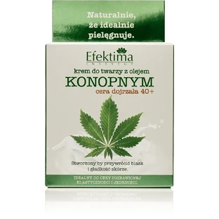 EFEKTIMA Крем для лица с конопляным маслом для смешанной кожи и ...