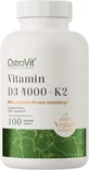 OstroVit Вітамін D3 4000 МО + К2 веганський, 100 таблеток