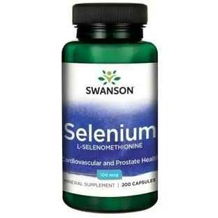 Swanson Selenium Select 200 капсул