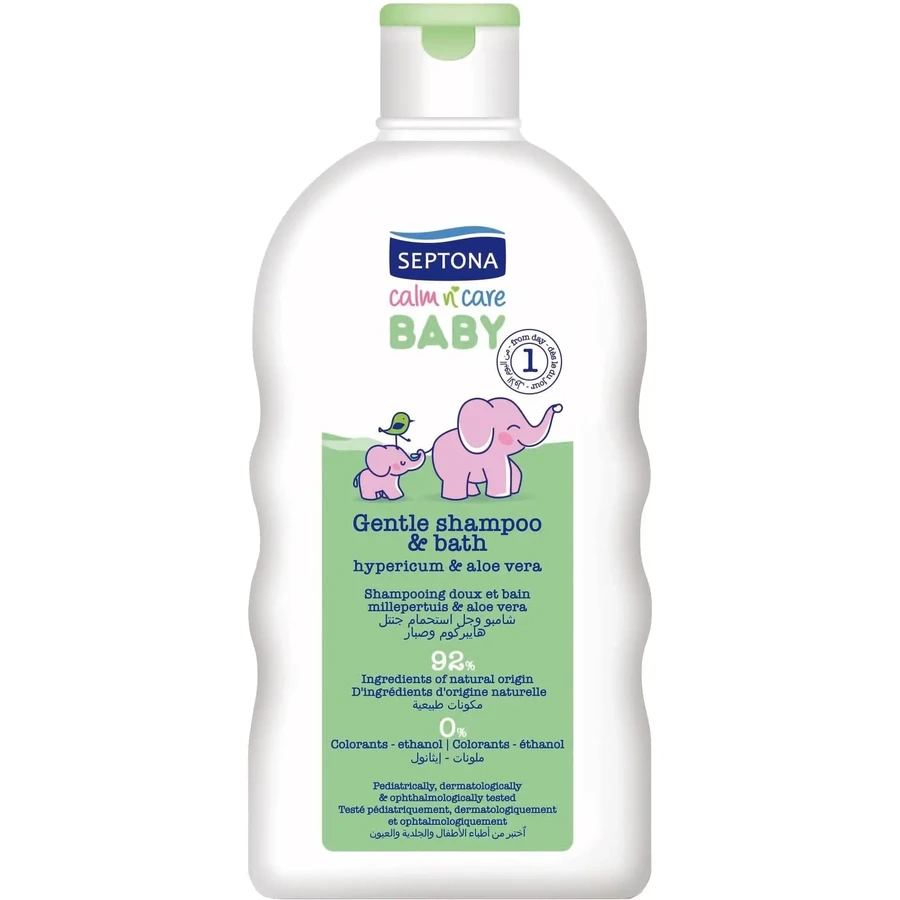 SEPTONA BABY Шампунь и ванна со зверобоем и алоэ вера 200 мл: цены и характеристики