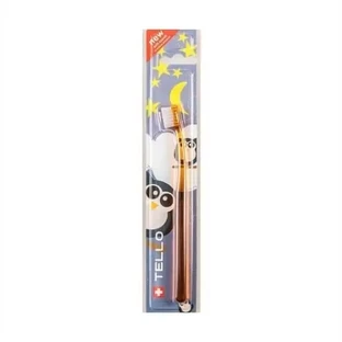 Зубная щетка INDENT TELLO 10400 KIDS оранжевая 1 шт.