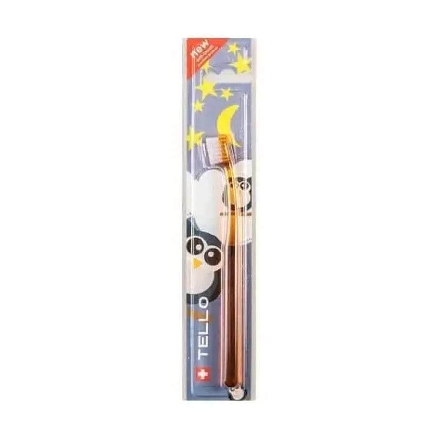 Зубная щетка INDENT TELLO 10400 KIDS оранжевая 1 шт.: цены и характеристики