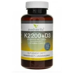 Medverita Витамин K2 200 + D3 120 капсул