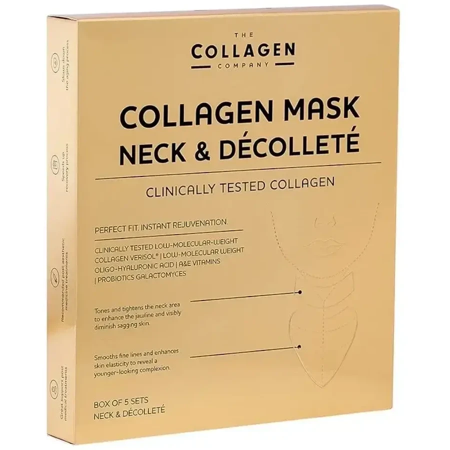 The Collagen Company Коллагеновые маски для шеи и декольте, 5 ...: цены и характеристики