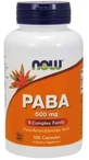 Now Foods PABA 500 мг 100 капсул