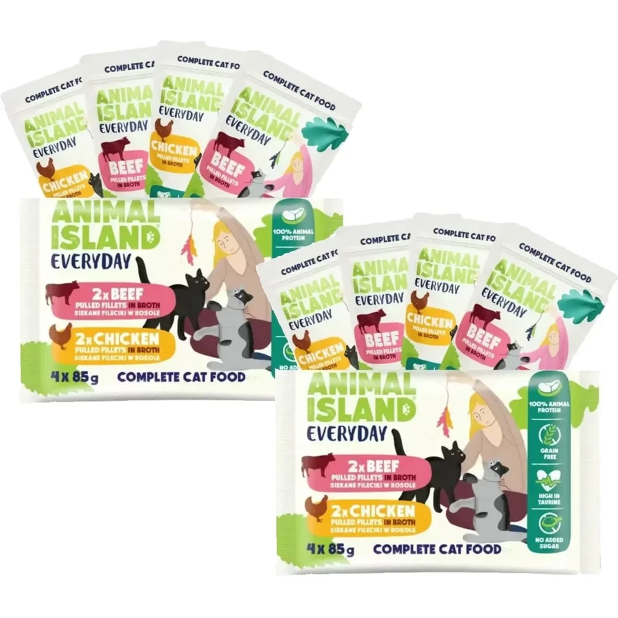 Animal Island Everyday Cat Sachets с курицей и ...: цены и характеристики