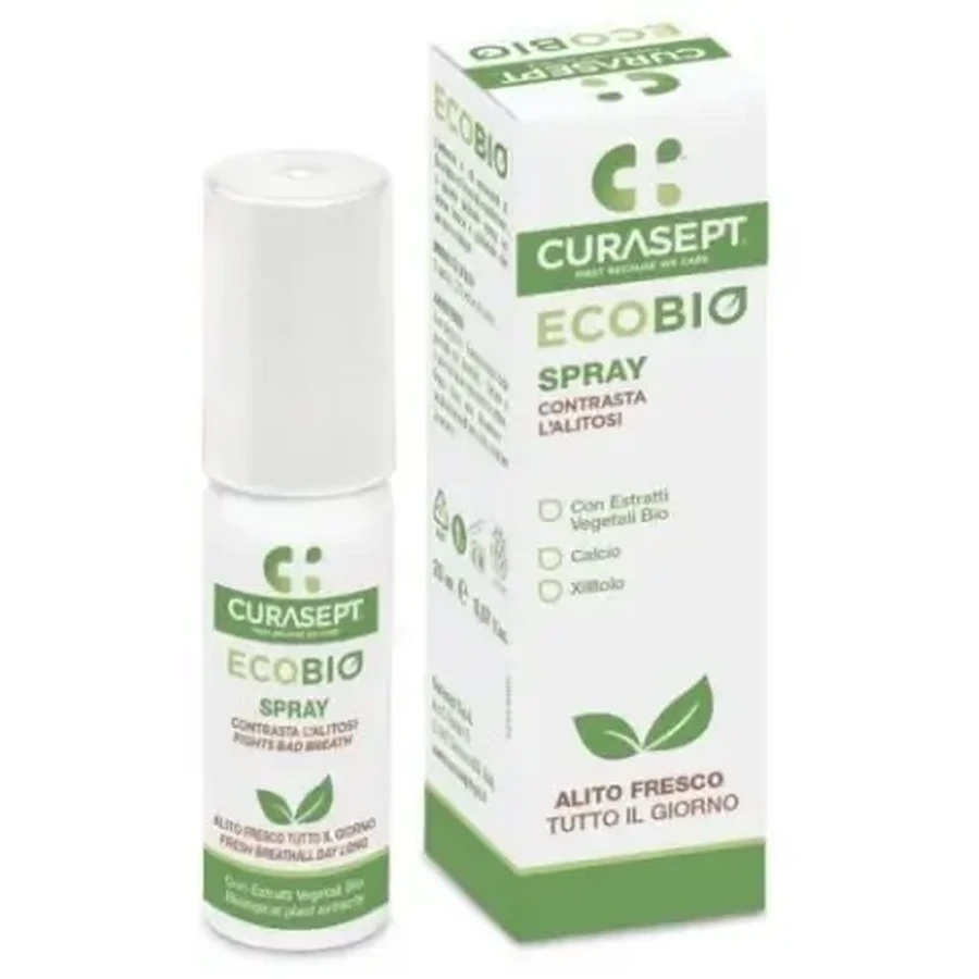 INDENT CURASEPT ECOBIO Спрей проти неприємного запаху з рота ...: ціни та характеристики