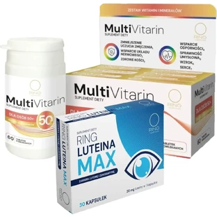 Ring Lutein Max 30 капсул + Ring MultiVitarin для людей ...