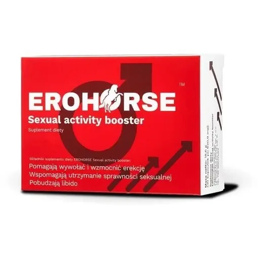 Erohorse Підсилювач сексуальної активності 30 капсул: ціни та характеристики