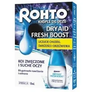Глазные капли Rohto RDA Fresh Boost 10 мл