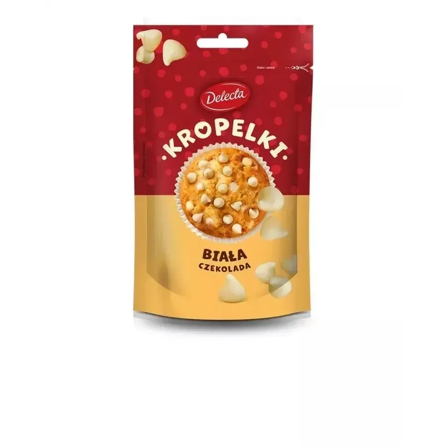 Delecta Kropelki Белый шоколад 80 г: цены и характеристики