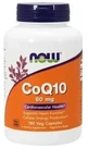 NOW FOODS Коэнзим Q10 60 мг 180 капсул