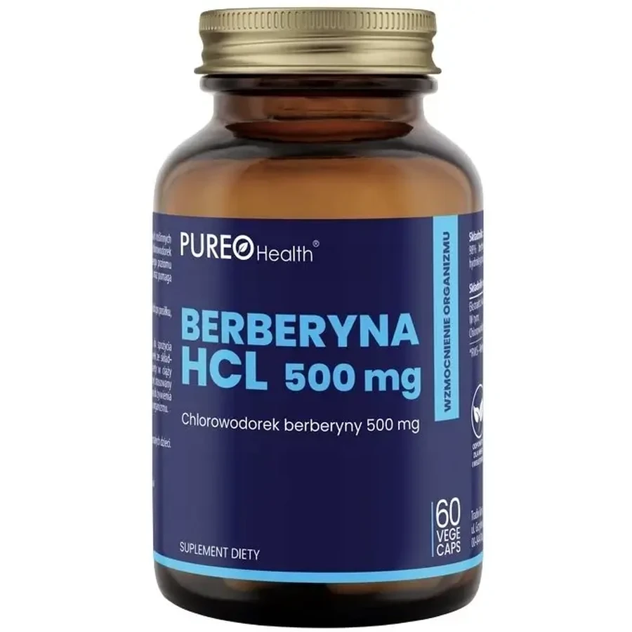 Pureo Health Берберин HCl 500 мг 60 капсул: ціни та характеристики