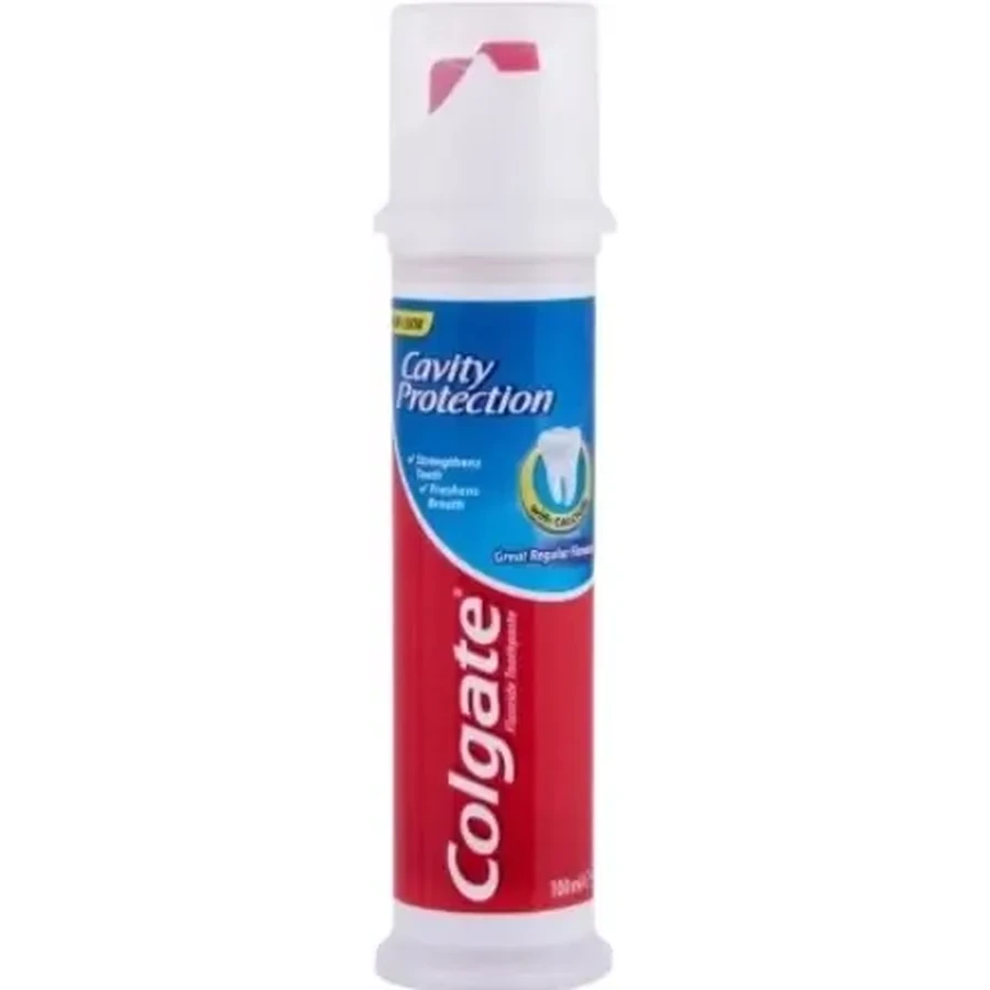 Зубная паста Colgate Cavity Protection с помпой 100 мл: цены и характеристики