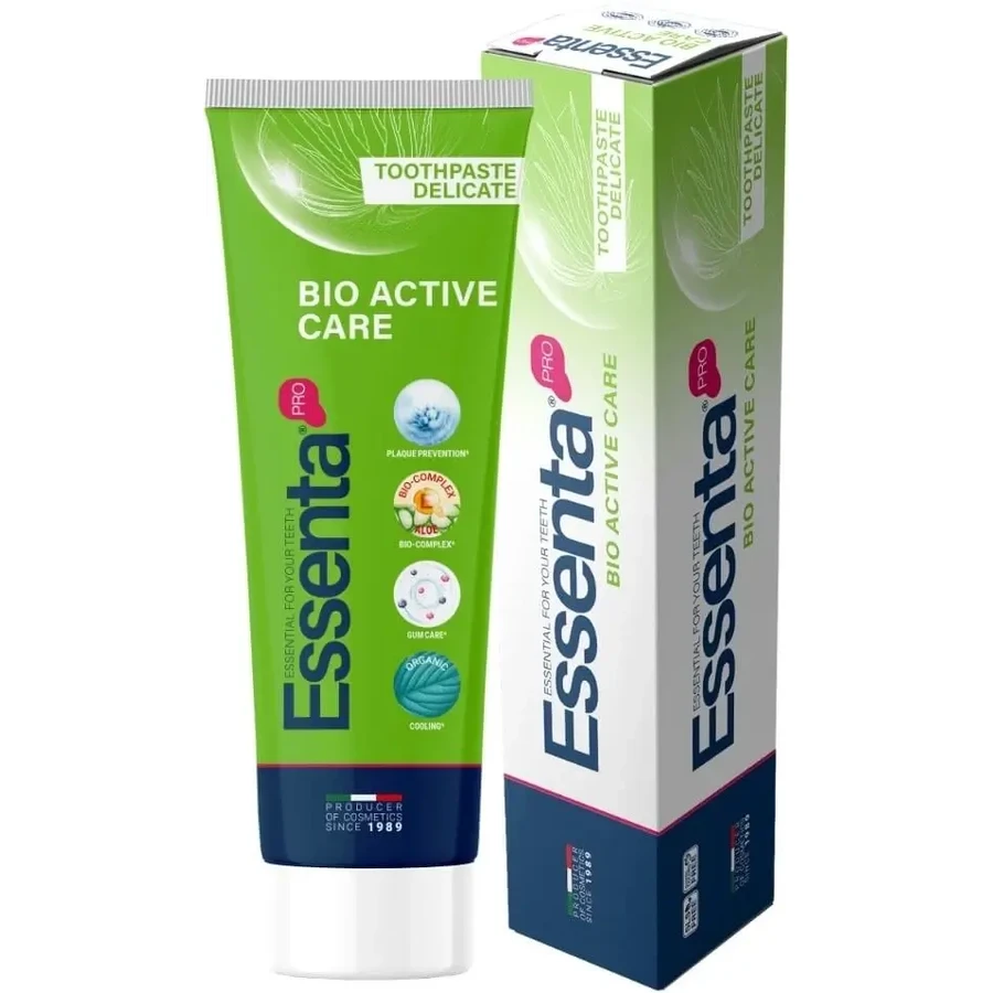 Essenta Bio Active Care Зубная паста 75 мл: цены и характеристики