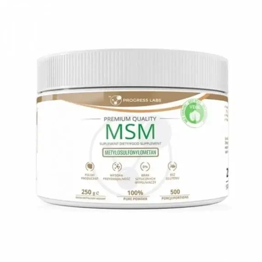 PROGRESS LABS MSM Органическая сера 250 г: цены и характеристики