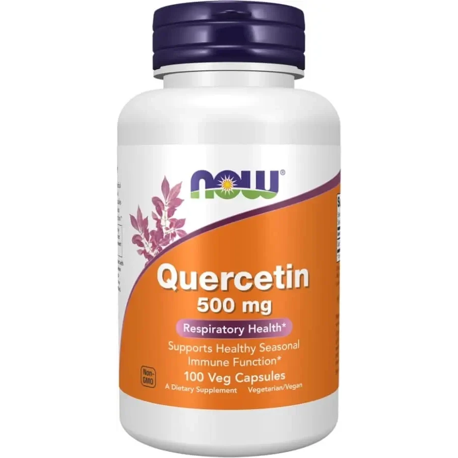 Now Foods Кверцетин (Quercetin) 500 мг 100 капсул: цены и характеристики