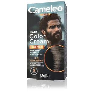 DELIA CAMELEO MEN HAIR COLOR CREAM Крем-фарба для волосся для чоловіків ...