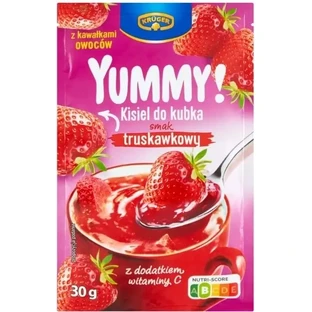 Kruger Yummy! Желе для чашок зі смаком полуниці 30г