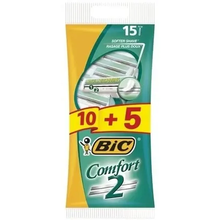 Бритва Bic COMFORT2 10+5 шт.: цены и характеристики